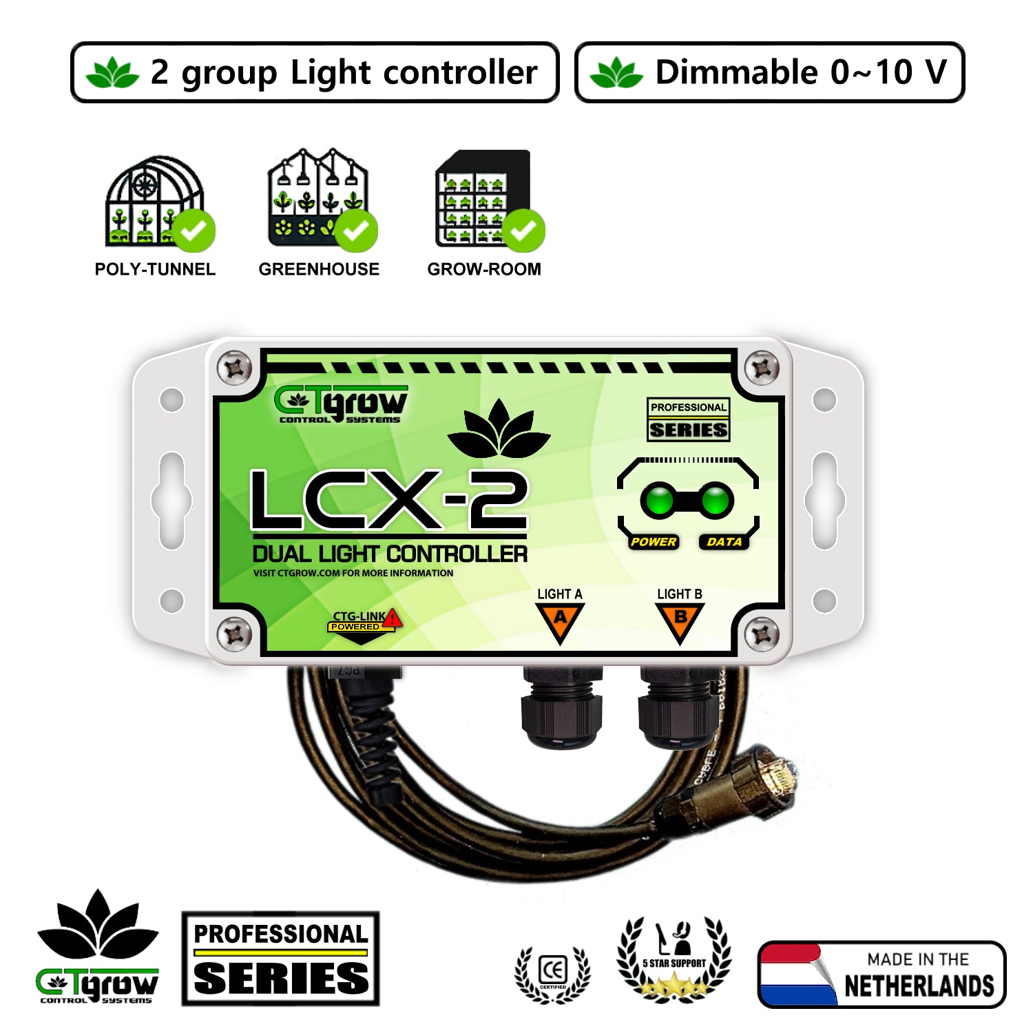 LCX-2 – Light Control unit 0~10V