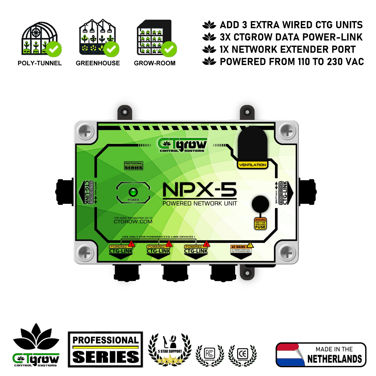 NPX-5 – System Extender 5 Port