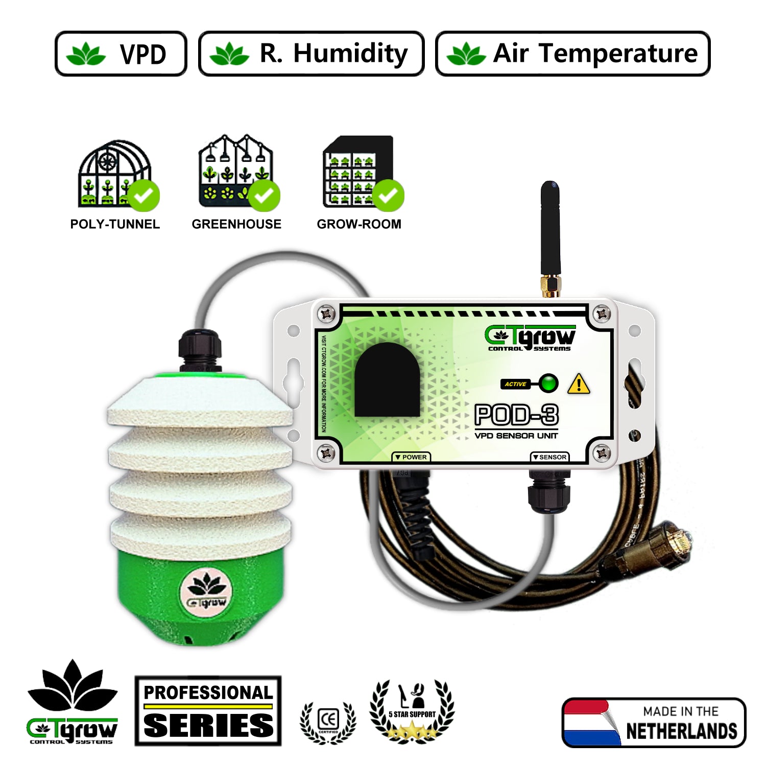 POD-3BC – VPD Sensor Pod Unit